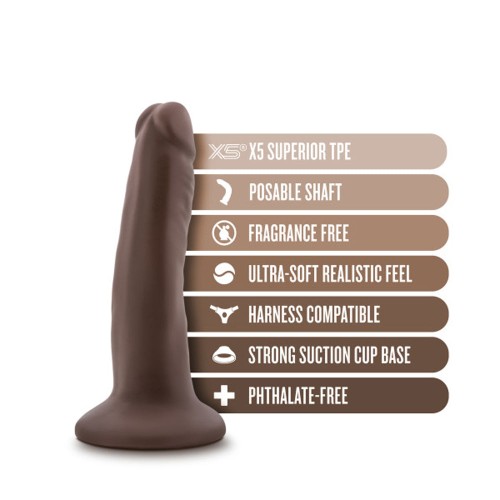 Dildo Realista Dr. Skin Plus de 5 in. Triple Densidad - Placer Premium