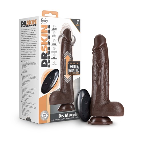 Dr. Skin Dr. Murphy 8 in. Thrusting Dildo