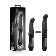 Dildo de Silicona Temptasia Lazarus 10 pulgadas Negro