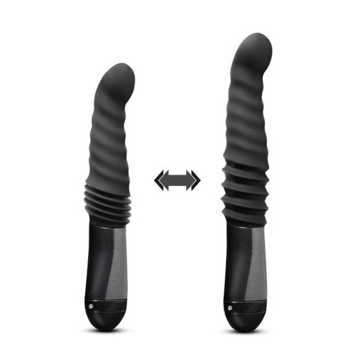 Dildo de Silicona Temptasia Lazarus 10 pulgadas Negro