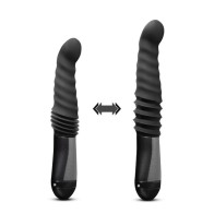 Temptasia Lazarus Silicone Thrusting Dildo 10 in Black