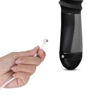 Dildo de Silicona Temptasia Lazarus 10 pulgadas Negro