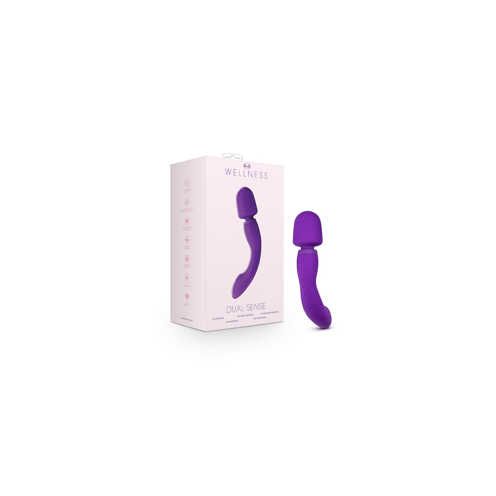 Vibrador Recarregable Wellness Dual Sense