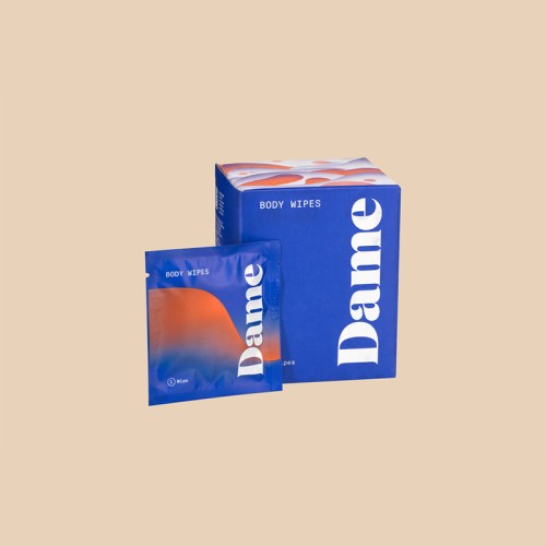 Dame Body Wipes 15-Pack for Refreshing Care