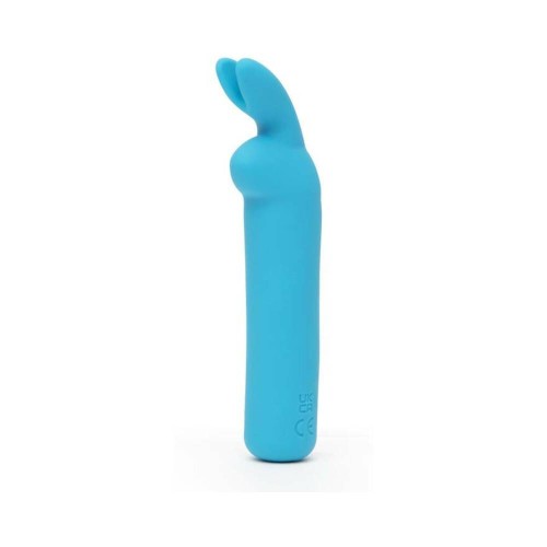 Happy Rabbit Silicone Bullet Vibrator Blue