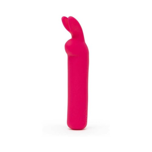 Bullet Vibrador Rosa Happy Rabbit con Orejas - USB Recargable