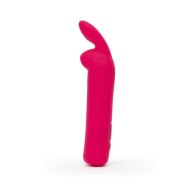 Bullet Vibrador Rosa Happy Rabbit con Orejas - USB Recargable