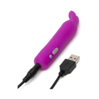 Happy Rabbit Purple Rechargeable Bullet Vibrator