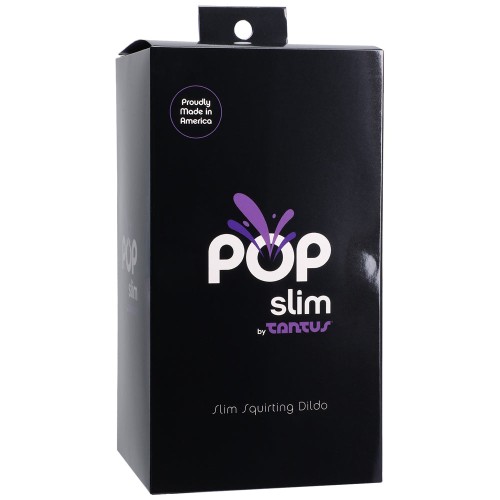 Tantus POP Slim Squirting Dildo Midnight Edition