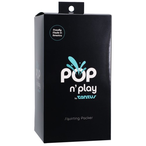 POP n' Play Squirting Packer in Honey - Dual Use