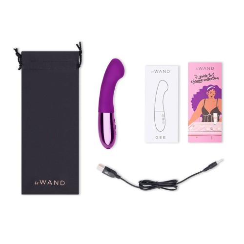 Vibrador Recargable G-Spot Le Wand Gee