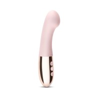 Le Wand Gee Rechargeable Silicone G-Spot Vibrator Rose Gold