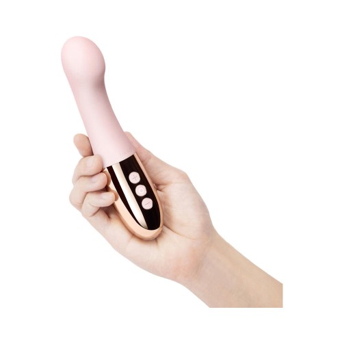 Vibrador Silicona para G-Spot Recargable Le Wand Gee Rosa Oro