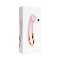 Le Wand Gee Rechargeable Silicone G-Spot Vibrator Rose Gold