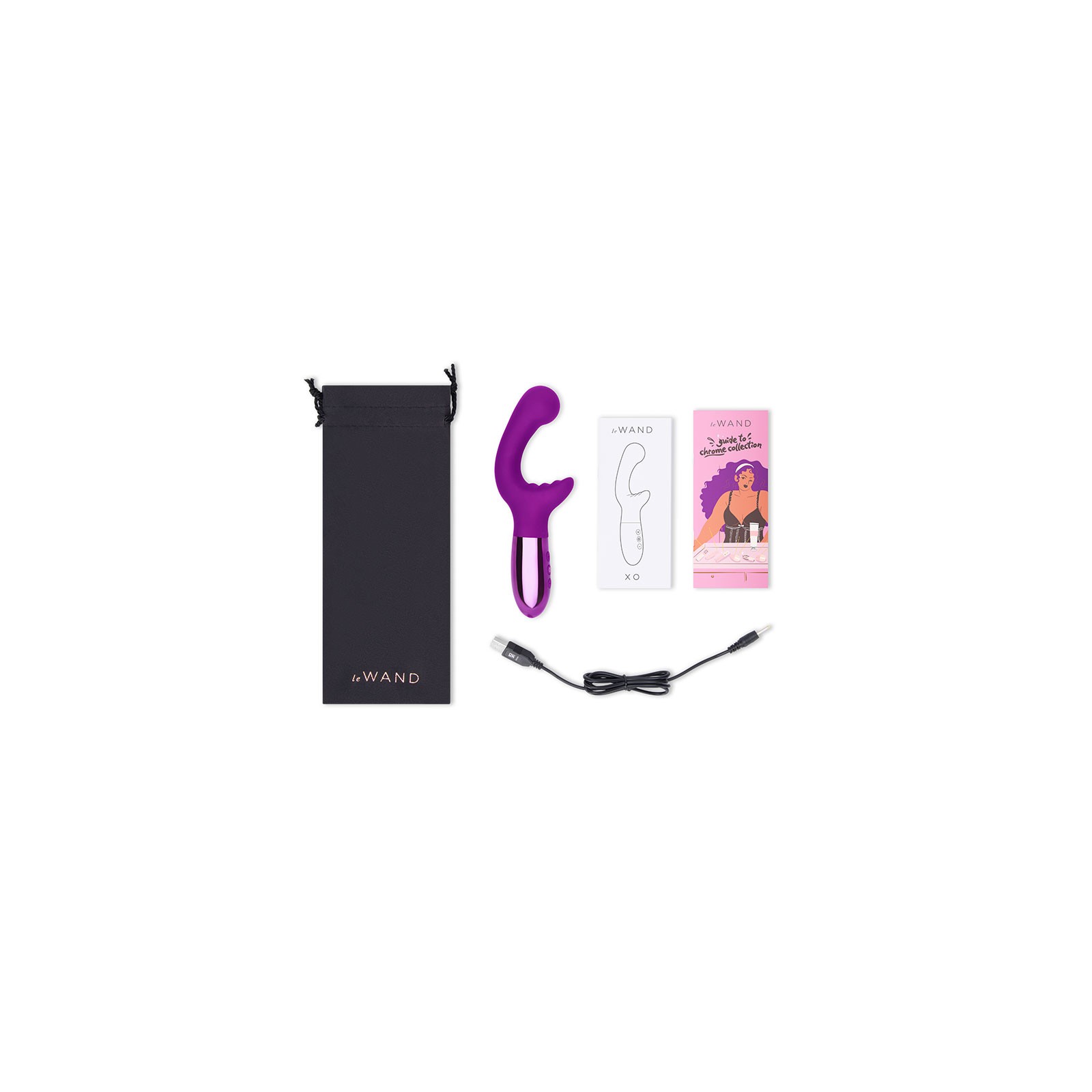 Le Wand XO Rechargeable Dual Motor Vibrator