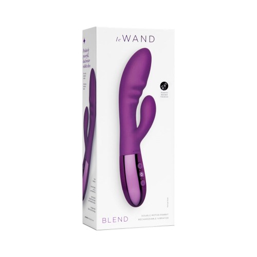 Le Wand Blend Rechargeable Double-Motor Vibrator Dark Cherry