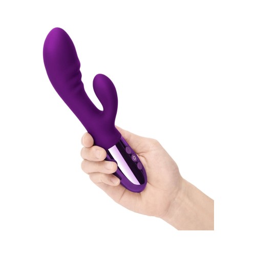 Le Wand Blend Rechargeable Double-Motor Vibrator Dark Cherry