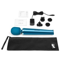 Le Wand Rechargeable Vibrating Massager Pacific Blue - Award Winning Pleasure