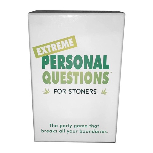 Extreme Personal Questions for Stoners