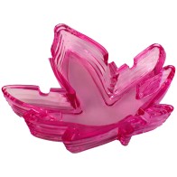 Pot Leaf Ashtray Pink