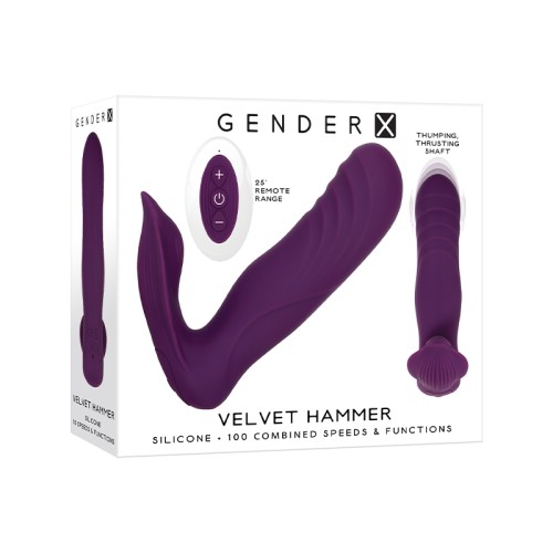 Velvet Hammer Dual Stimulator for Ultimate Pleasure