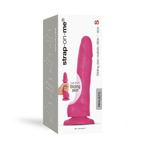 Dildo Realista Strap-On-Me Piel Deslizante Fucsia S