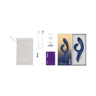 We-Vibe Nova 2 Vibrador Conejo Silicona Recargable Azul Medianoche