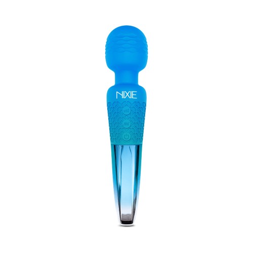 Masajeador Recargable Nixie Azul Ombre Metálico