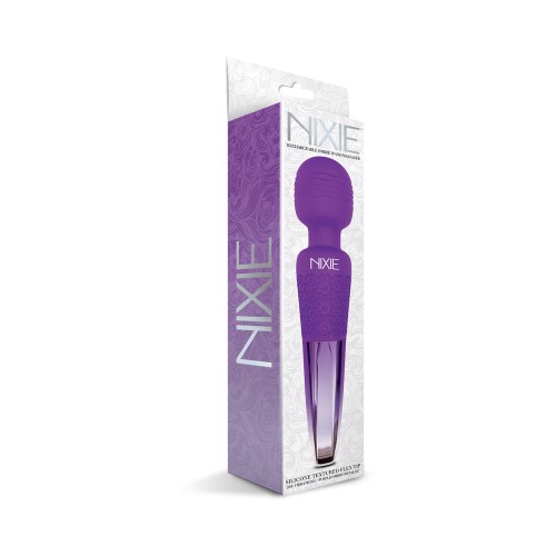 Nixie Rechargeable Wand Massager - Elegant Vibes