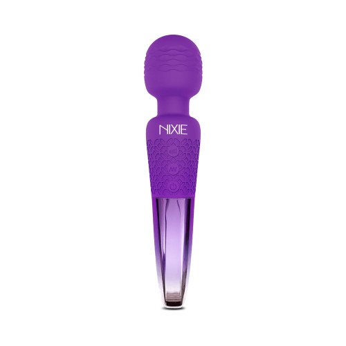 Nixie Rechargeable Wand Massager - Elegant Vibes