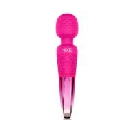 Nixie Rechargeable Wand Massager Pink Ombre Metallic