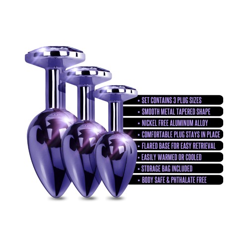 Set de Entrenador de Plug Anal Nixie en Morado