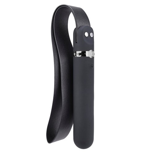 Adam & Eve Spank Me Vibe - Rechargeable Silicone Vibrator with Slap Strap