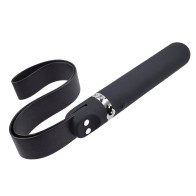 Vibrador Spank Me Adam & Eve - Recargable de Silicona con Strap para Azotar