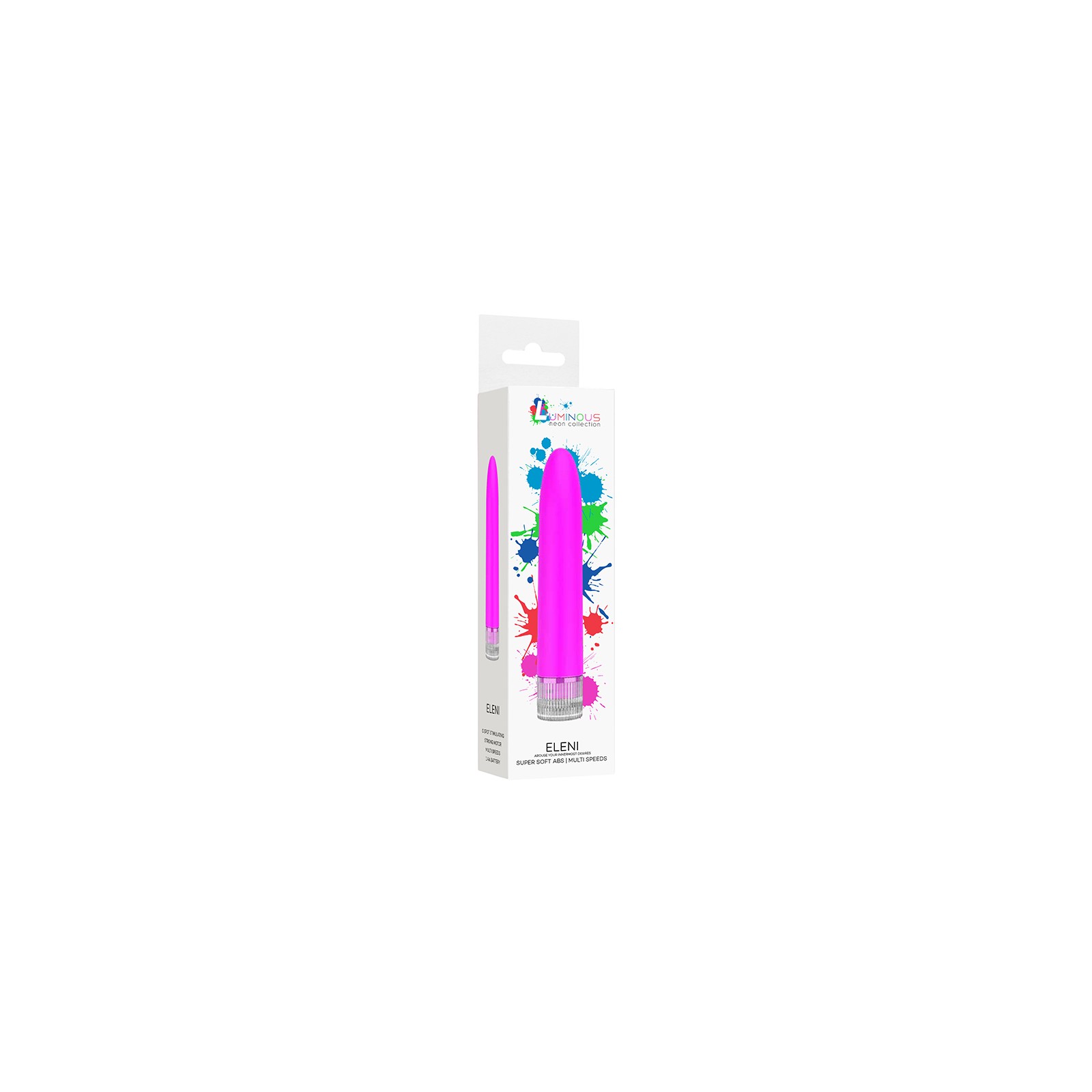 Luminous Eleni 10-Speed Slimline Vibrator Fuchsia