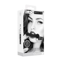 Gag de Silicona Black & White Ouch!