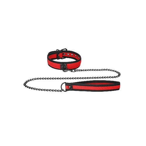 Ouch! Puppy Play Collar with Leash