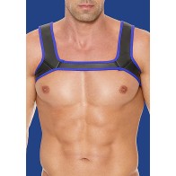 Ouch! Puppy Play Neoprene Harness Blue S/M - Role-Playing Fun