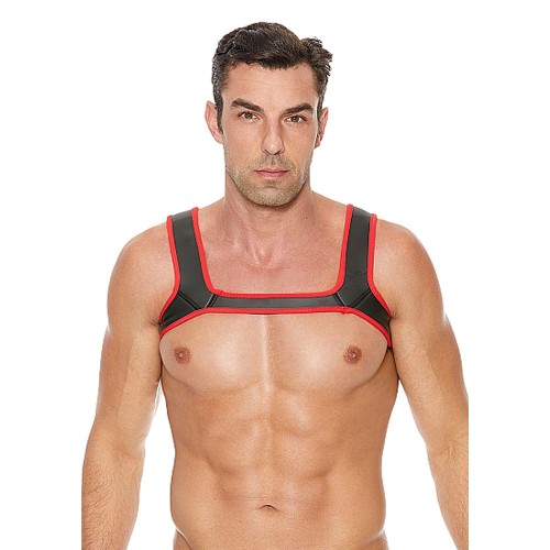 Ouch! Puppy Play Neoprene Harness Red L/XL