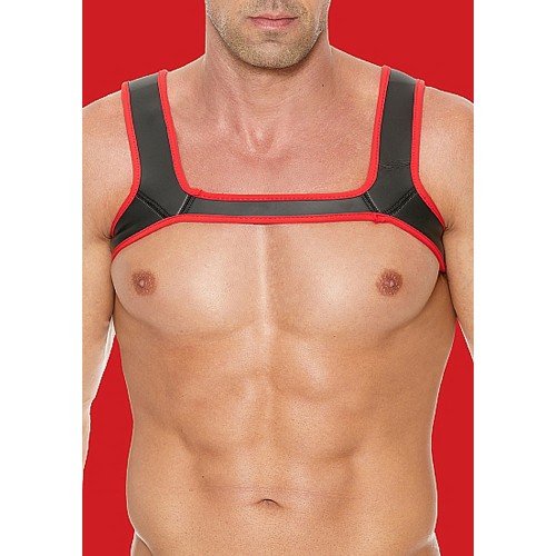 Ouch! Puppy Play Neoprene Harness Red L/XL