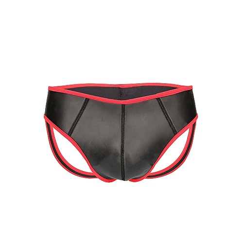 Jockstrap Neopreno Ouch! Puppy Play Rojo