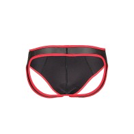 Jockstrap Neopreno Ouch! Puppy Play Rojo