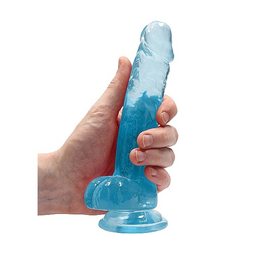 Dildo Realista Crystal Clear de 7 Pulgadas RealRock para Placer Realista