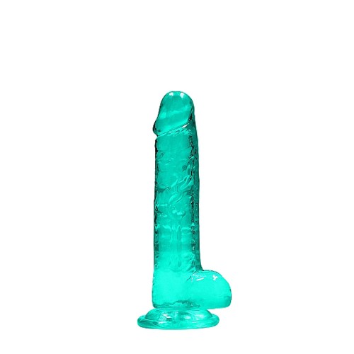 Dildo RealRock Crystal Clear de 7 in.