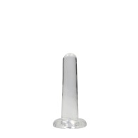 Dildo RealRock Transparente con Ventosa