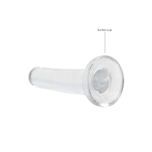 Dildo RealRock Transparente con Ventosa