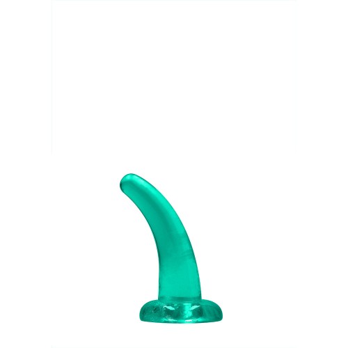 Dildo Curvado Transparente de 5 in RealRock