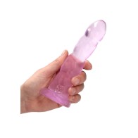 Dildo Torcido Crystal Clear RealRock