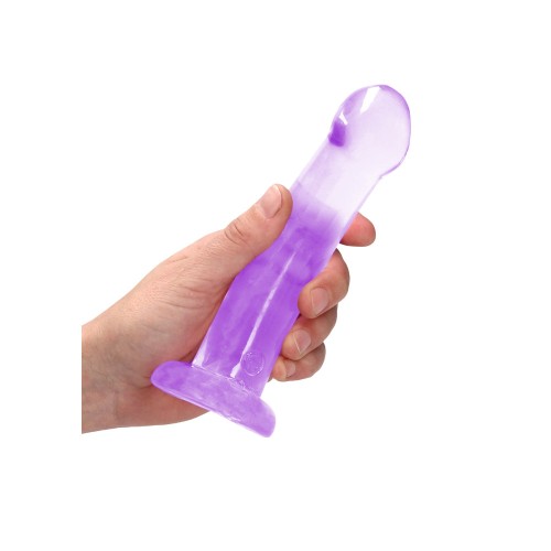 Dildo Transparente RealRock para Placer Versátil