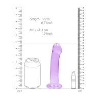 Dildo Transparente RealRock para Placer Versátil